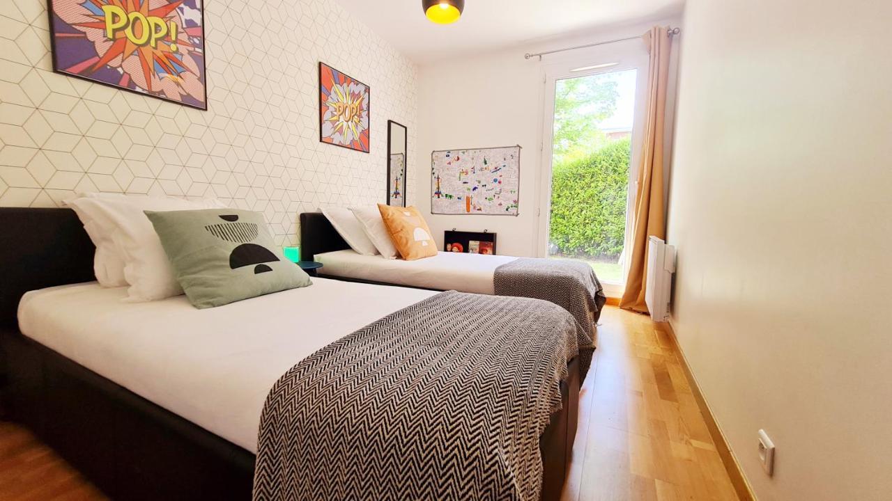 Happy Stay 5 Minutes To Disney - Free Wifi - Parking & Garden Montévrain Exterior photo